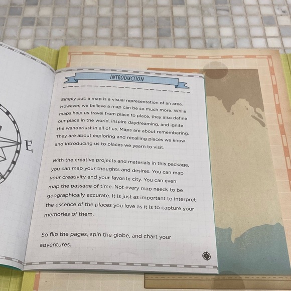 NEW Make Map Art creative Book for Kids and Adult - Picture 5 of 5
